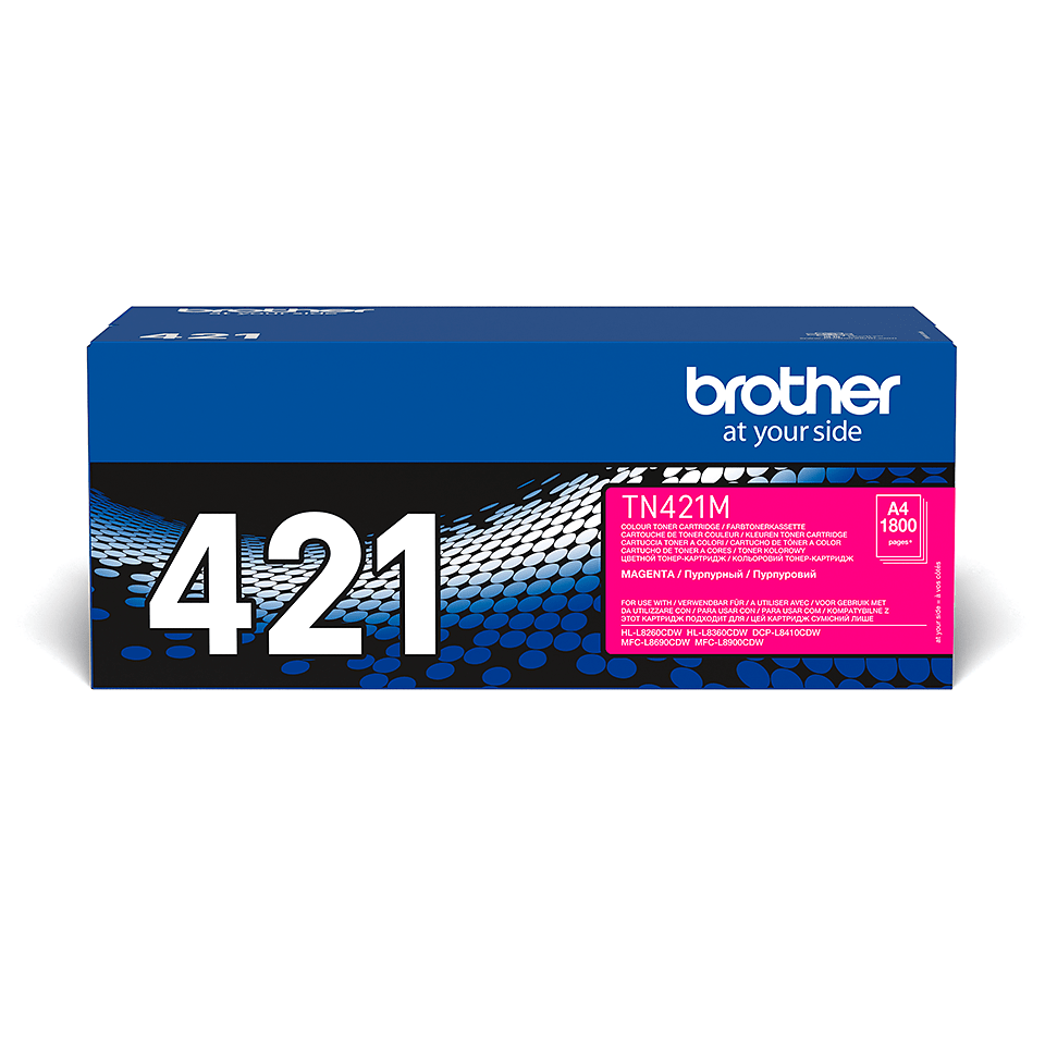Originali Brother TN-421M rašalo kasetė – magenta spalvos